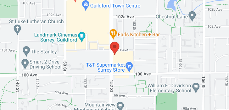 map of 148 10090 152ND STREET